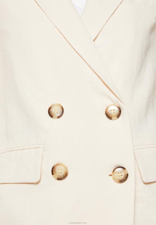 PN6V711 ženy Anna Field krátký kabát béžový