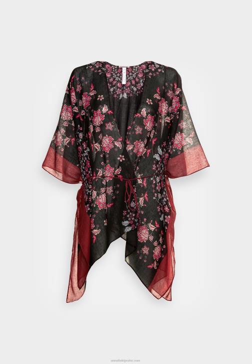 PN6V709 ženy Anna Field letní bunda černo/modrá/červená