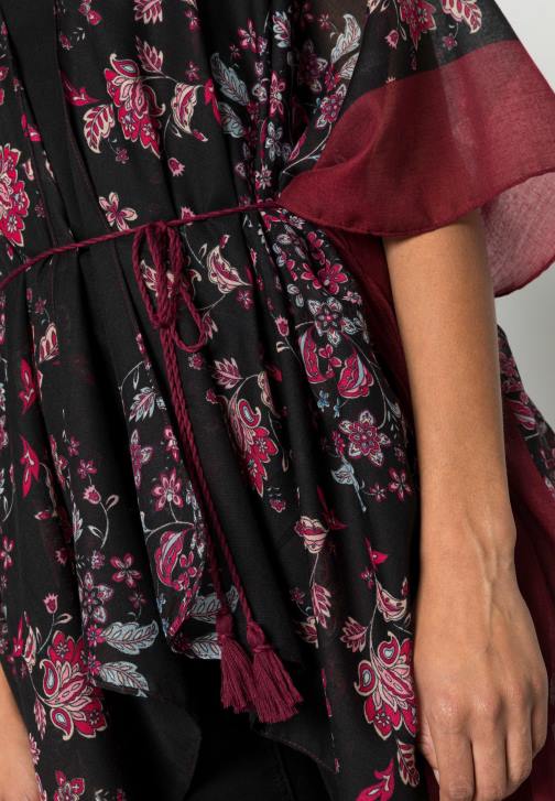 PN6V709 ženy Anna Field letní bunda černo/modrá/červená