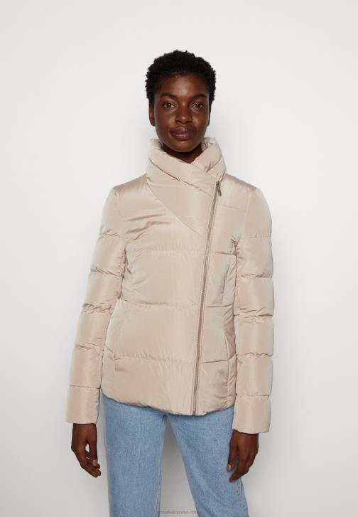 PN6V733 ženy Anna Field zimní bunda světle hnědá