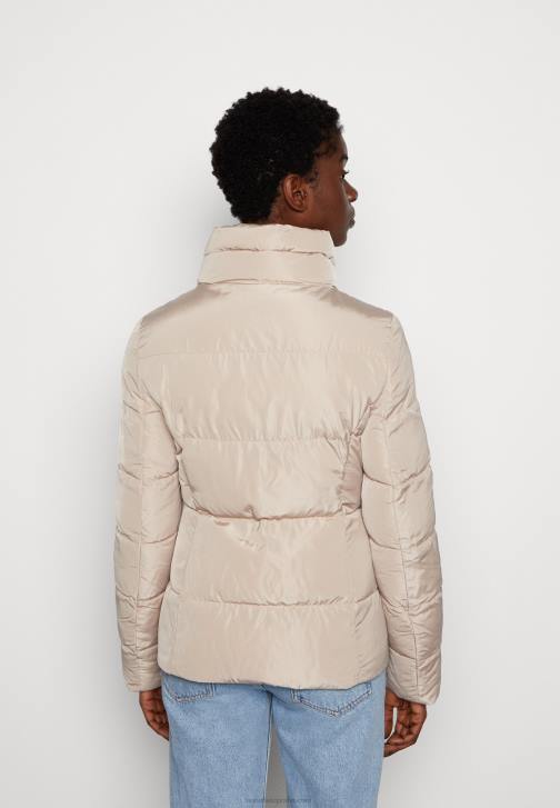 PN6V733 ženy Anna Field zimní bunda světle hnědá