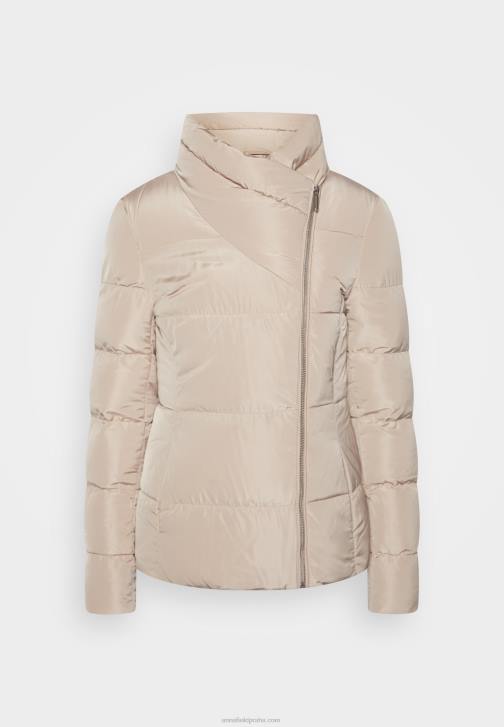 PN6V733 ženy Anna Field zimní bunda světle hnědá