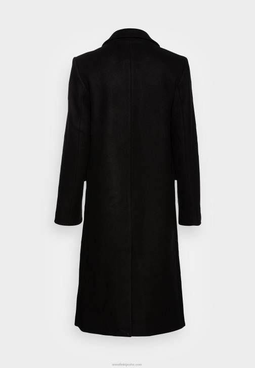 PN6V913 ženy Anna Field klasický kabát černý