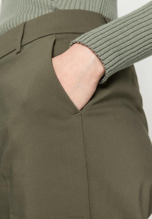 PN6V599 ženy Anna Field chinos tmavě zelené