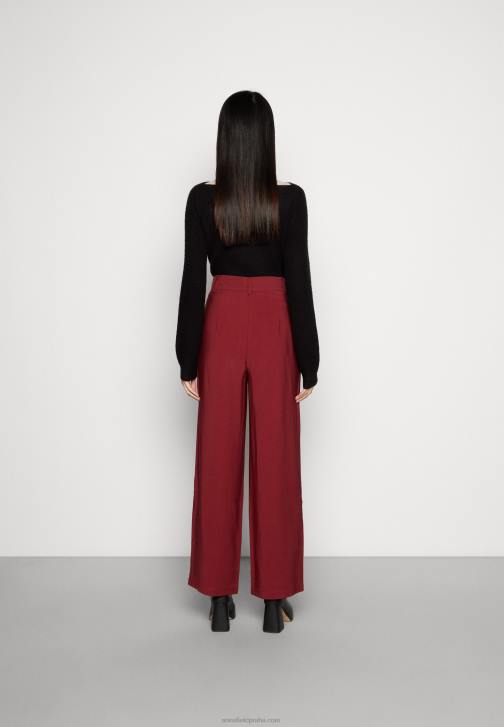 PN6V606 ženy Anna Field kalhoty bordeaux