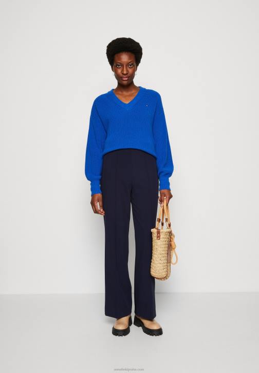 PN6V617 ženy Anna Field kalhoty tmavě modré