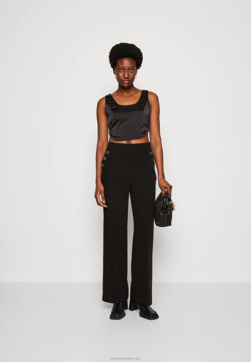 PN6V618 ženy Anna Field kalhoty černé