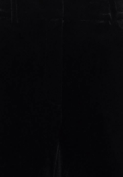 PN6V621 ženy Anna Field sametové široké nohavice kalhoty černé