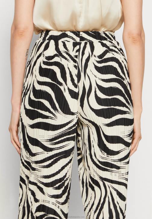 PN6V622 ženy Anna Field kalhoty černé/bílé