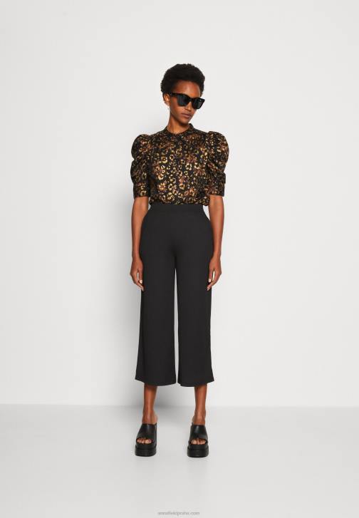 PN6V623 ženy Anna Field kalhoty černé