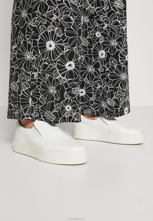 PN6V624 ženy Anna Field kalhoty černo/bílé