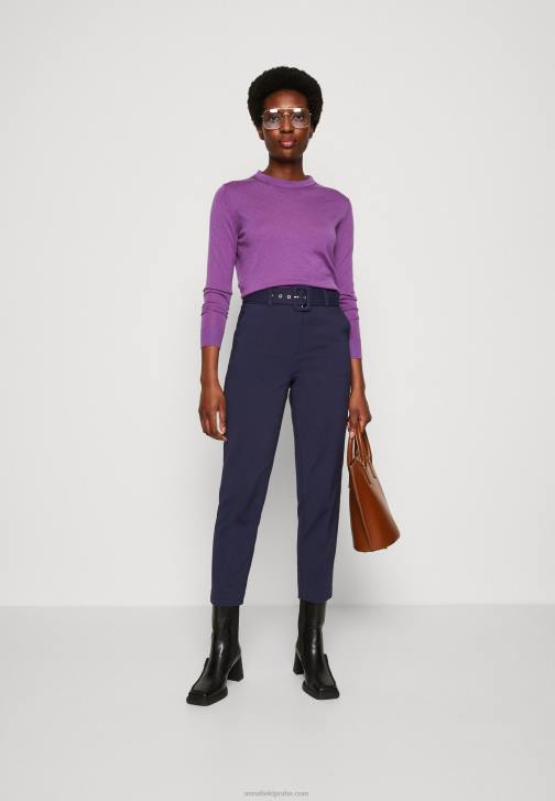 PN6V629 ženy Anna Field kalhoty tmavě modré