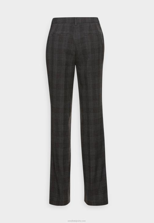 PN6V635 ženy Anna Field kalhoty tmavě šedé