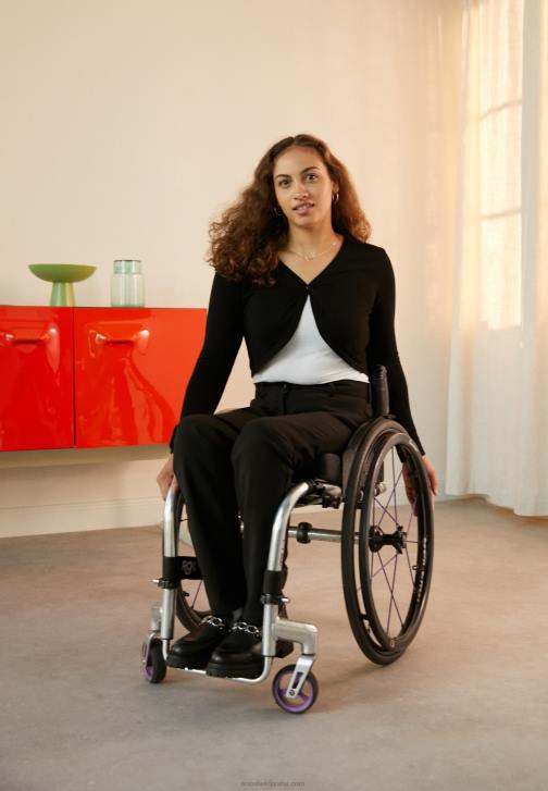 PN6V642 ženy Anna Field kalhoty černé