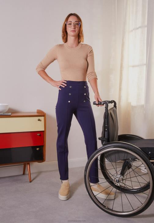 PN6V643 ženy Anna Field kalhoty tmavě modré