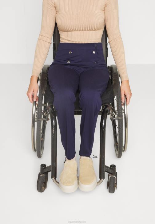 PN6V643 ženy Anna Field kalhoty tmavě modré