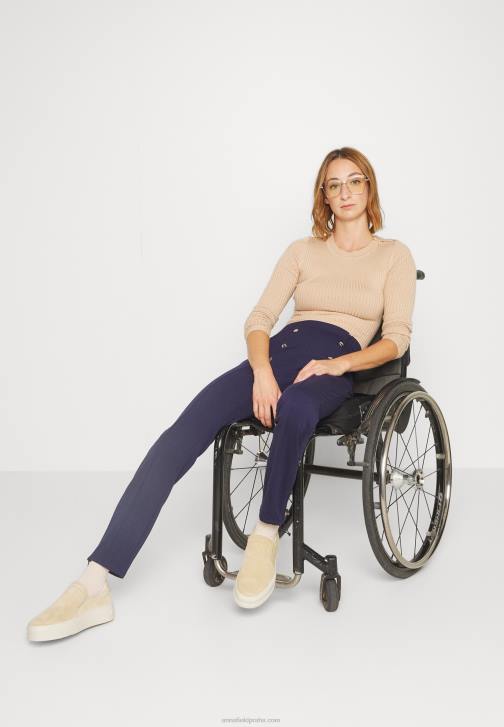 PN6V643 ženy Anna Field kalhoty tmavě modré