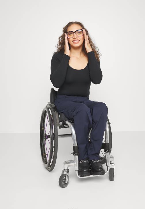 PN6V647 ženy Anna Field kalhoty tmavě modré