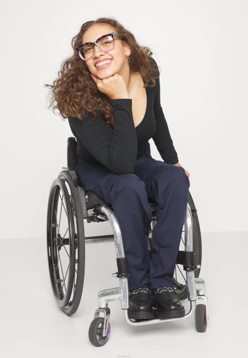 PN6V647 ženy Anna Field kalhoty tmavě modré