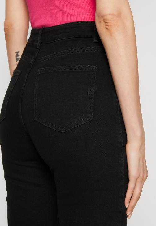 PN6V665 ženy Anna Field rovné džíny černé džínoviny