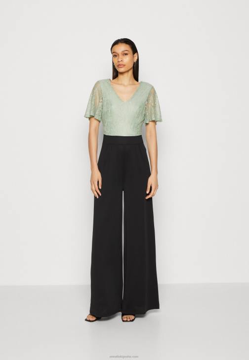 PN6V871 ženy Anna Field kombinéza světle zelená/černá