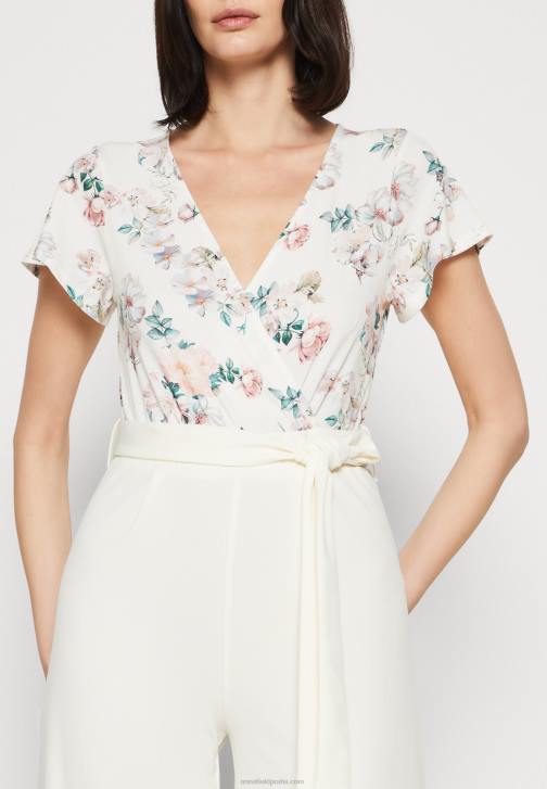 PN6V880 ženy Anna Field kombinéza béžová/bílá