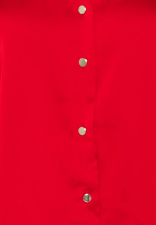 PN6V678 ženy Anna Field zapínací halenka červená