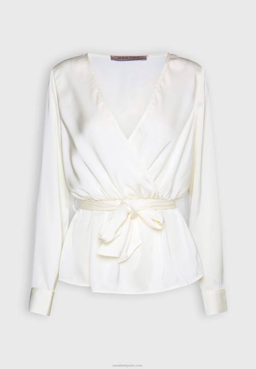 PN6V685 ženy Anna Field blůza špinavě bílá