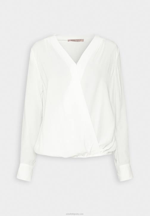 PN6V686 ženy Anna Field blůza špinavě bílá