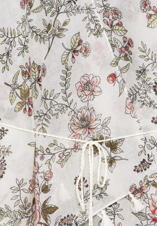 PN6V697 ženy Anna Field tunika šedobílá/růžová