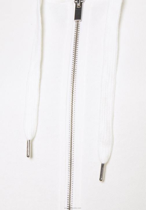 PN6V767 ženy Anna Field mikina na zip šedobílá