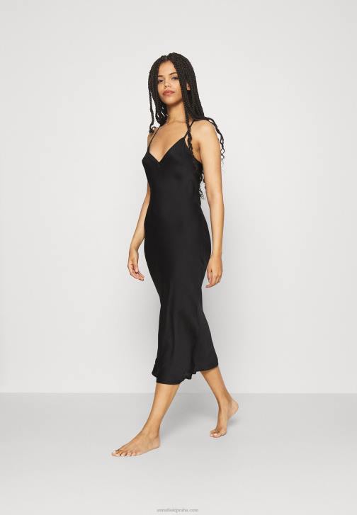 PN6V1040 ženy Anna Field svatební noční košile černá