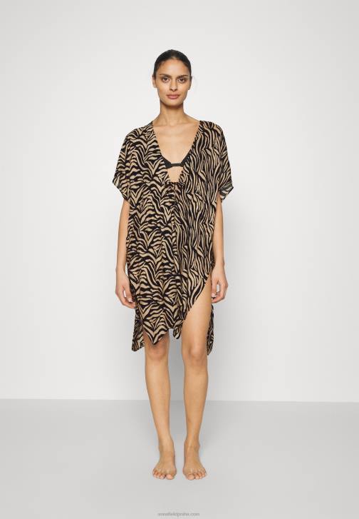 PN6V745 ženy Anna Field plážový doplněk černá/hnědá