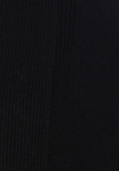 PN6V822 ženy Anna Field žebrovaný límec cardigan černý