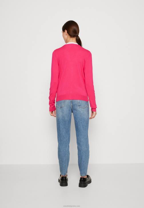 PN6V826 ženy Anna Field kardigan růžový