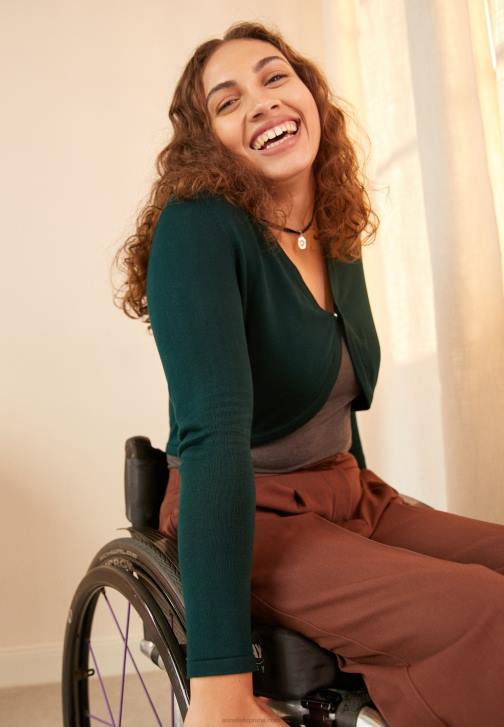 PN6V830 ženy Anna Field cardigan tmavě zelená