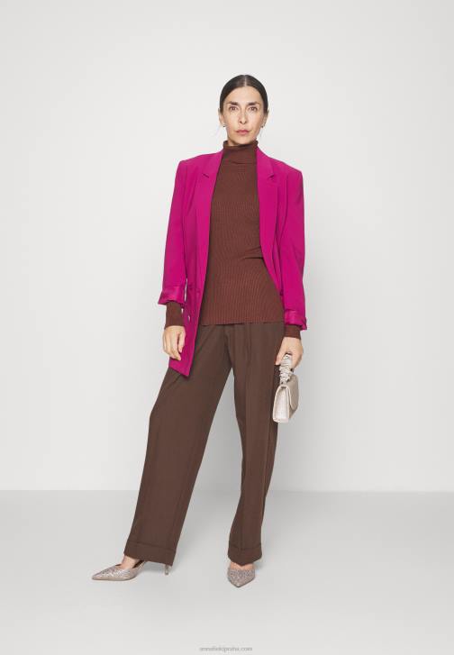 PN6V837 ženy Anna Field svetr tmavě hnědý