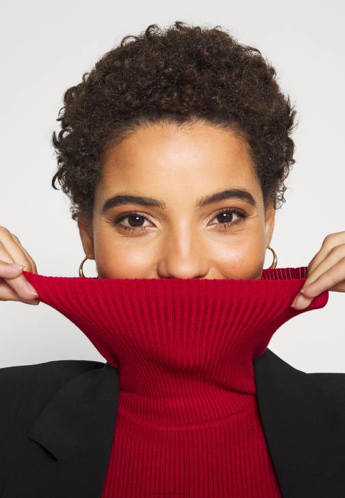 PN6V838 ženy Anna Field svetr červený