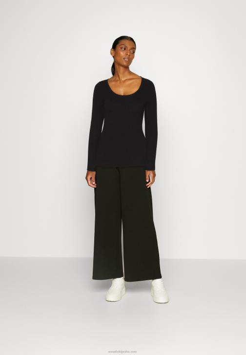 PN6V848 ženy Anna Field detail knoflíku svetr černý