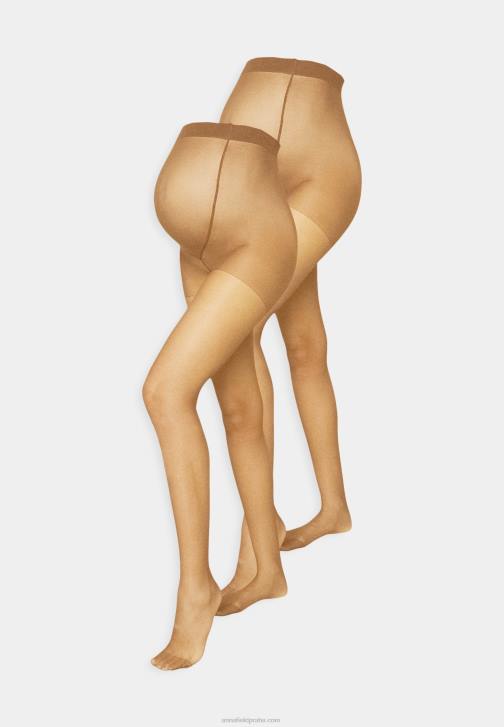 PN6V1102 ženy Anna Field 20 den 2 balení punčocháčů velbloud