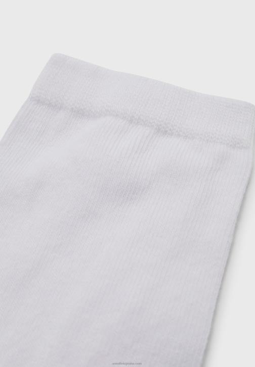 PN6V1116 ženy Anna Field 8 balení ponožek bílé