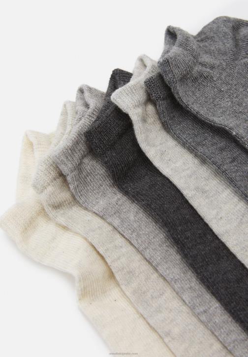 PN6V1131 ženy Anna Field 8pp tenisky ponožky ponožky šedé