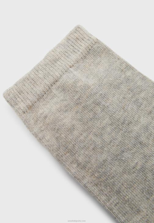 PN6V1141 ženy Anna Field 8 balení ponožek šedé barvy