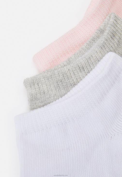 PN6V1147 ženy Anna Field 6 balení ponožek růžová/šedá/bílá