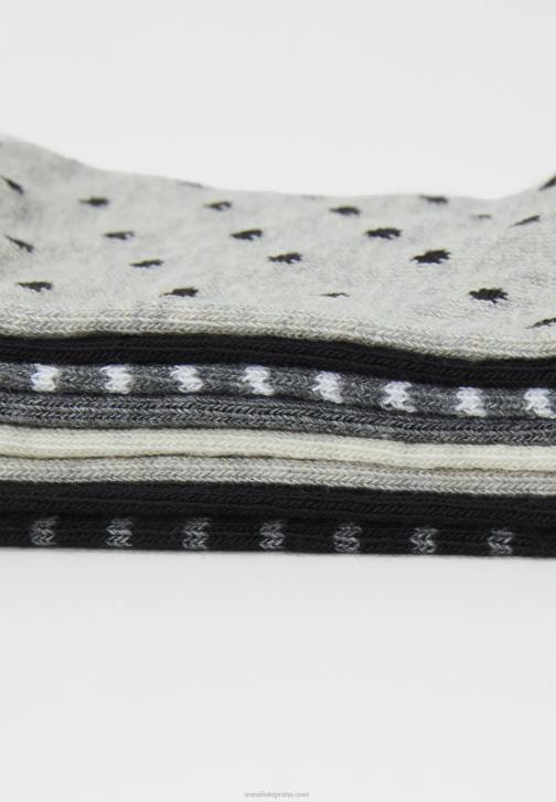 PN6V1156 ženy Anna Field trenérské ponožky šedé