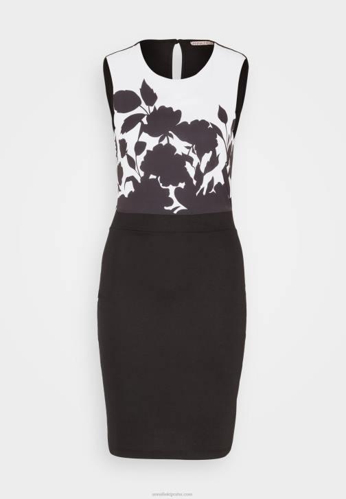 PN6V106 ženy Anna Field žerzejové šaty černo/bílé