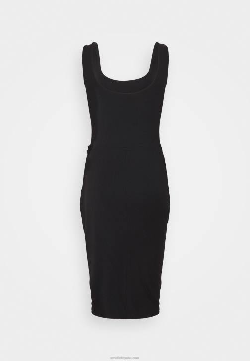 PN6V109 ženy Anna Field žerzejové šaty černé