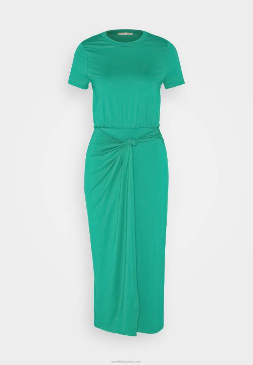 PN6V119 ženy Anna Field žerzejové šaty zelené