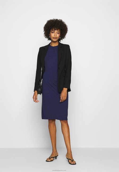 PN6V122 ženy Anna Field směna šaty večerní modrá