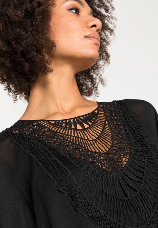 PN6V12 ženy Anna Field denní šaty černé